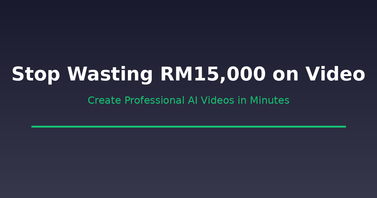 AI Video Generator Malaysia