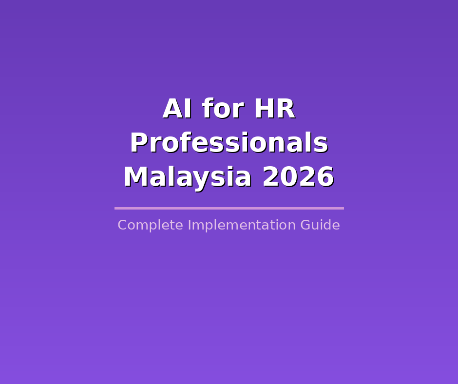 AI for HR Professionals Malaysia